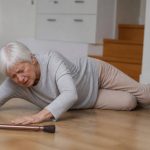 A fall is defined as an unexpected event that causes a person to come to rest on the ground or a lower level