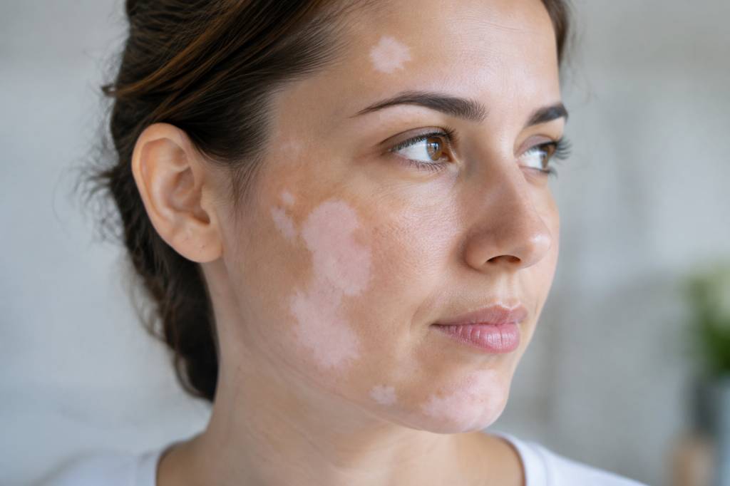White patches on face: causes, symptoms and treatment options